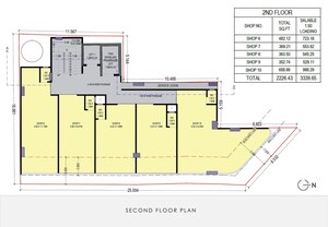 Floor Plan in  Shop at Sadashiv Peth – for Sale