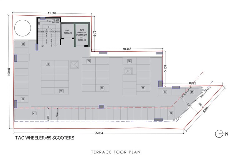 Floor Plan, sadashiv peth Commercial Shop 545 Sq.Ft. In Sadashiv Peth Pune 10035217