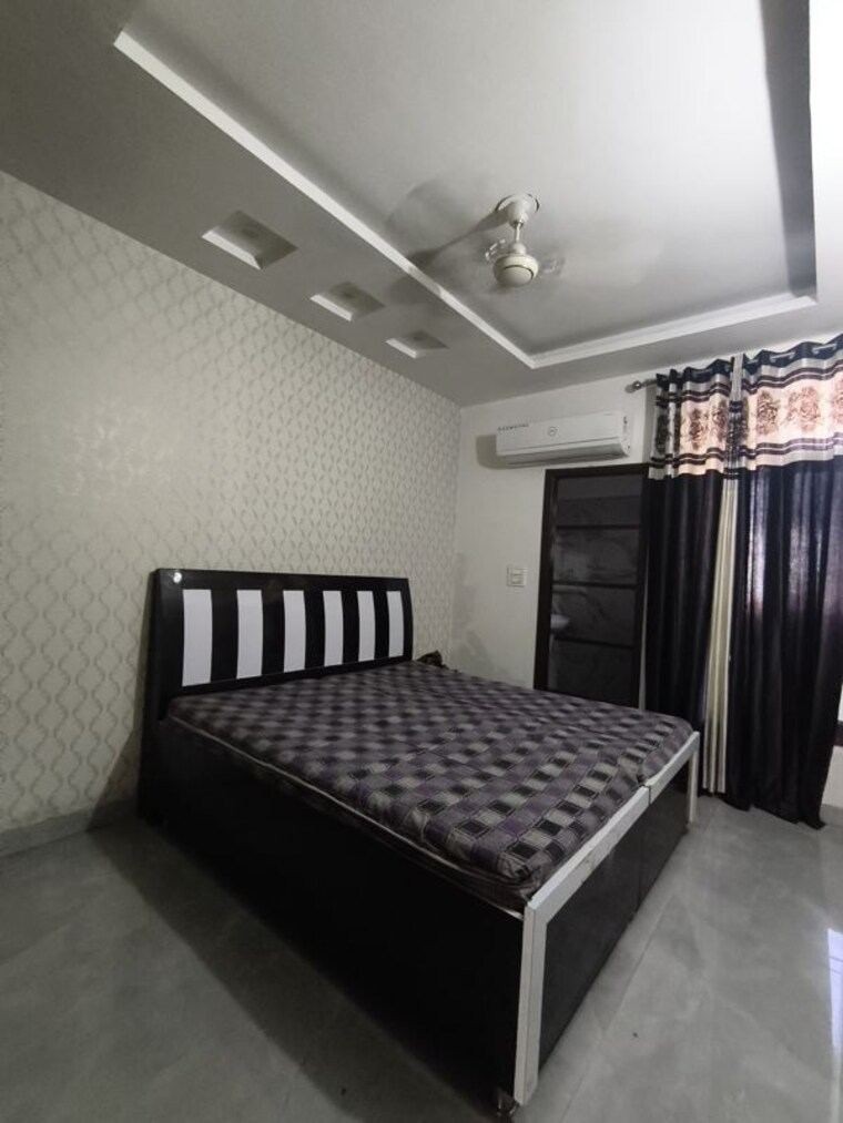 Bedroom, krishna-atlantis-grand 3 Bedroom 1650 Sq.Ft. Apartment In Nabha Zirakpur 10035304