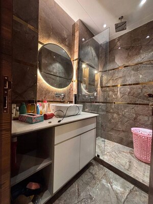 Attached Bathroom in 3 BHK Builder Floor at Vetruvia Homes 3, Sector 17 – for Sale