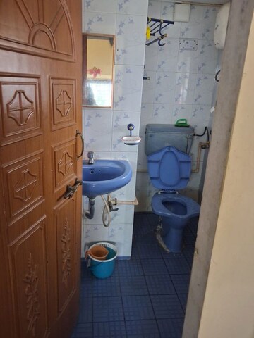 Bathroom in 3 BHK Apartment at Tulip Chaitali CHS, Kharghar – for Sale