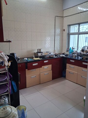 Kitchen in 3 BHK Apartment at Tulip Chaitali CHS, Kharghar – for Sale