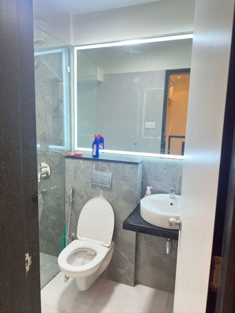 Bathroom, hubtown-gardenia 1 Bedroom 675 Sq.Ft. Apartment In Mira Road Thane 10035367