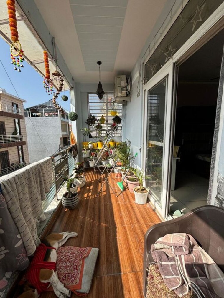 Balcony, dehradun cantt 2 Bedroom 1300 Sq.Ft. Builder Floor In Dehradun Cantt Dehradun 10008542