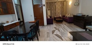 Living Room in 3 BHK Builder Floor at Kalkaji – for Rent