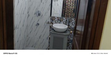 Bathroom in 3 BHK Builder Floor at Kalkaji – for Rent