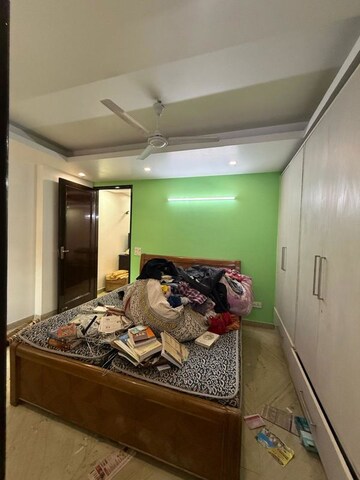 Bedroom in 2 BHK Builder Floor at Kalkaji – for Rent