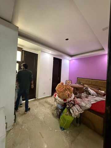 Bedroom in 2 BHK Builder Floor at Kalkaji – for Rent