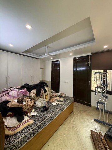 Bedroom in 2 BHK Builder Floor at Kalkaji – for Rent