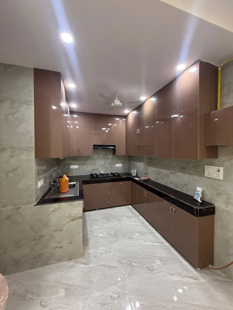 Kitchen, kalkaji 2 Bedroom 1800 Sq.Ft. Builder Floor In Kalkaji Delhi 10035416