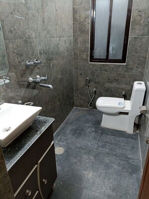 Bathroom in 4 BHK Builder Floor at New Friends Colony – for Sale