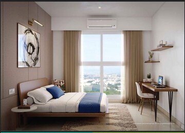 Living Room in 2.5 BHK Apartment at Godrej Park Springs, Manjari – for Sale