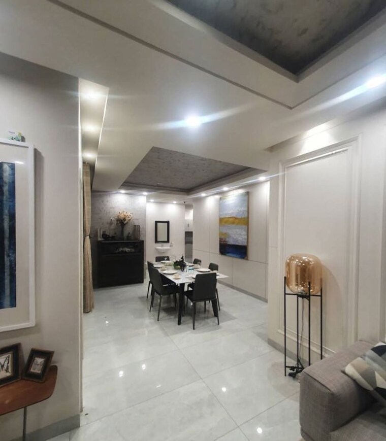 Living Room, vasavi-lake-city 3 Bedroom 1915 Sq.Ft. Apartment In Hafeezpet Hyderabad 10035450