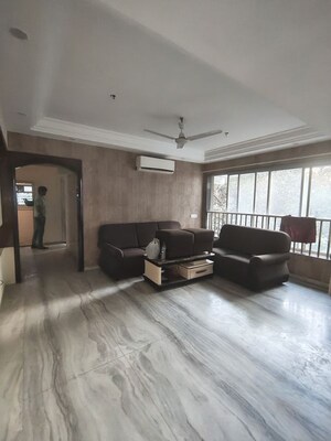 Living Room in 2 BHK Apartment at Shubhada Tower, Worli – for Rent