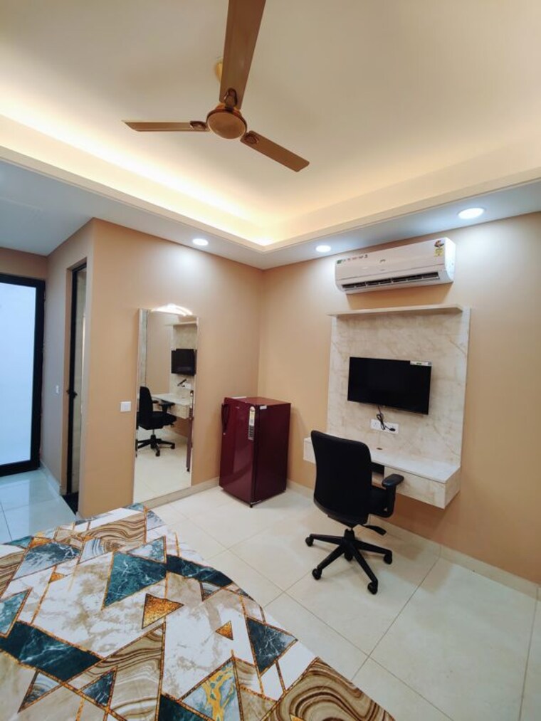 Master Bedroom, ardee-city 1 RK 200 Sq.Ft. Builder Floor In Sector 52 Gurgaon 10035481
