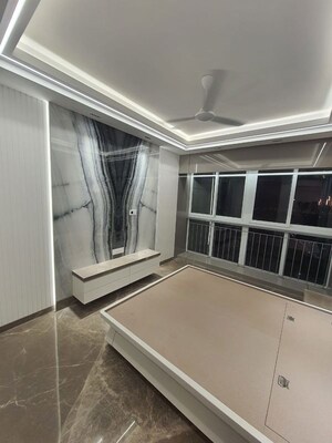 Balcony in 3 BHK Apartment at Ruparel Ariana, Parel – for Rent