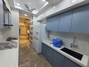 Kitchen in 3 BHK Apartment at Ruparel Ariana, Parel – for Rent