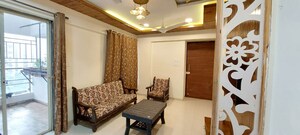 Living Room in 2 BHK Apartment at Shubh Skypoint, Mundhwa – for Rent