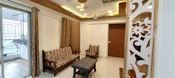 Living Room in 2 BHK Apartment at Shubh Skypoint, Mundhwa – for Rent