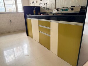 Kitchen in 1 BHK Apartment at Sancheti Eves Garden, Mundhwa – for Rent
