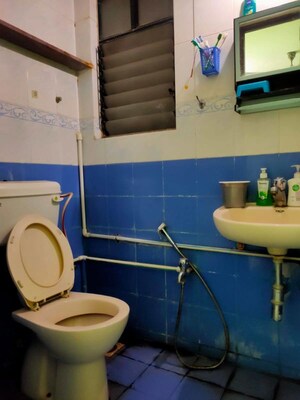 Bathroom in 2 BHK Apartment at Neco Gardens, Viman Nagar – for Rent