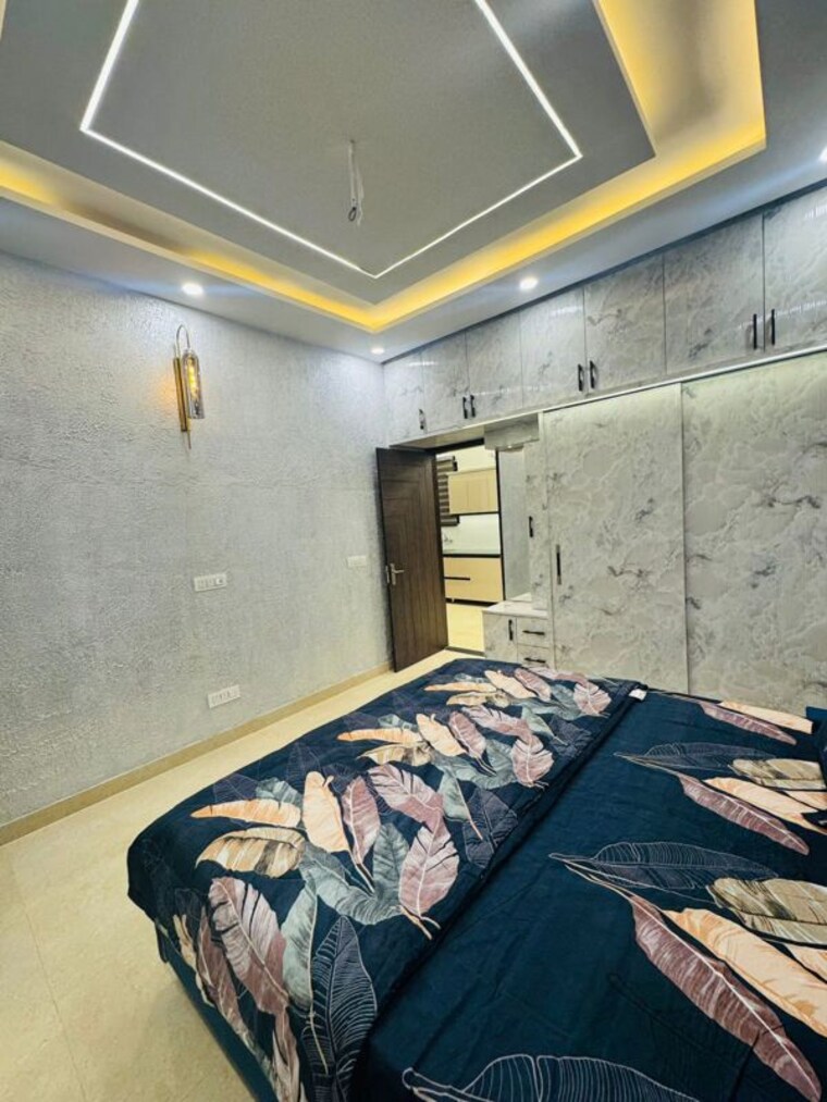 Bedroom, nk-sharma-savitry-greens 2 Bedroom 1360 Sq.Ft. Apartment In Lohgarh Zirakpur 10035521