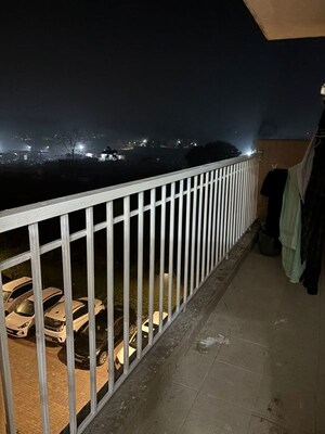 Balcony in 3 BHK Apartment at Ghazipur – for Rent