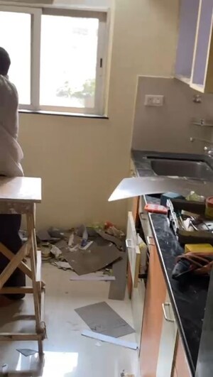 Master Bedroom in 2 BHK Apartment at Hiranandani Estate, Ghodbunder Road – for Rent