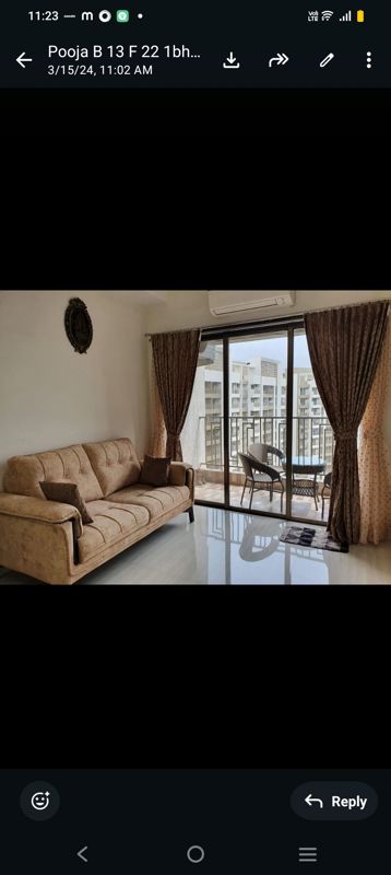 1 BHK + Extra Room Apartment For Rent in Regency Anantam