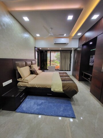 Living Room in 3 BHK Apartment at Evershine Embassy, Andheri West – for Rent