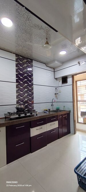 Kitchen in 2 BHK Apartment at Shubh Kamana CHS, Bhandup East – for Sale