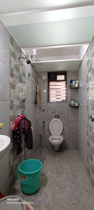 Bathroom in 2 BHK Apartment at Shubh Kamana CHS, Bhandup East – for Sale