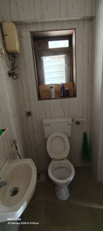 Bathroom in 2 BHK Apartment at Shubh Kamana CHS, Bhandup East – for Sale