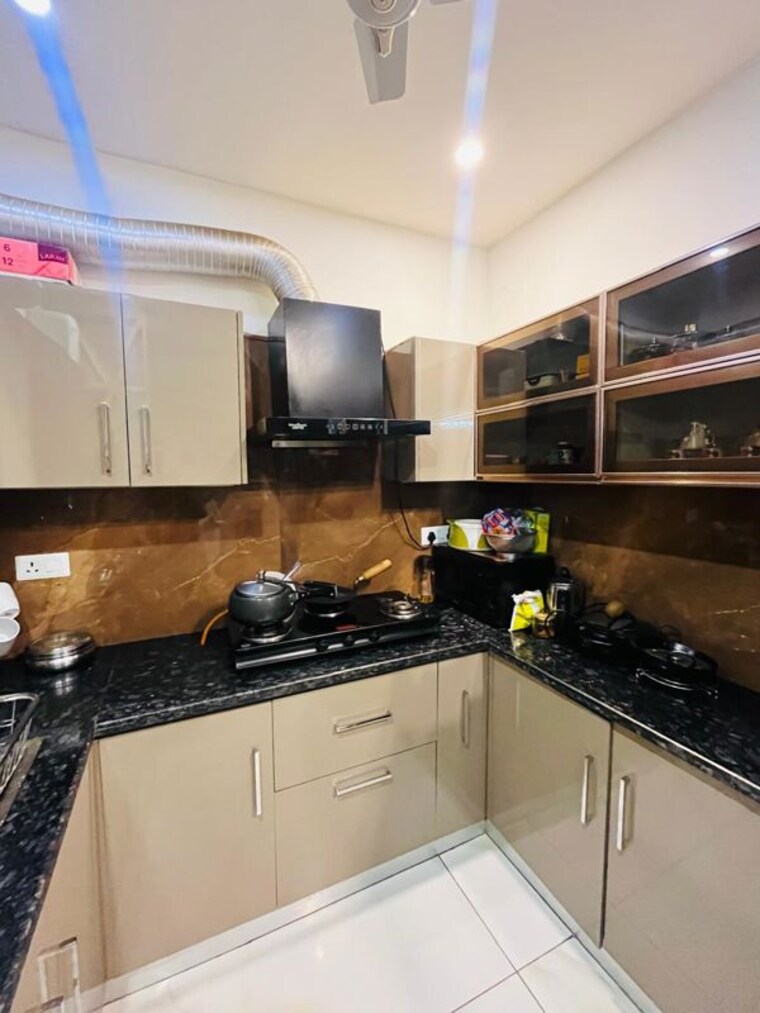 Kitchen, dhakoli 3 Bedroom 1450 Sq.Ft. Builder Floor In Dhakoli Zirakpur 10035691