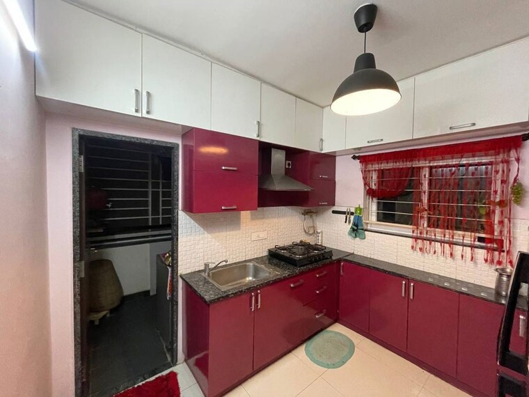 Kitchen, my-home-vihanga 3 Bedroom 1690 Sq.Ft. Apartment In Gachibowli Hyderabad 10035723