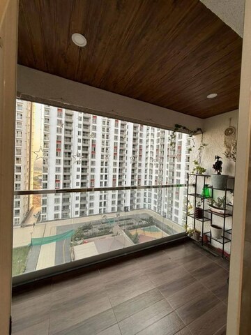 Balcony in 2 BHK Apartment at Yashwin Orrizonte, Kharadi – for Rent