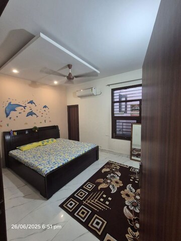 Bedroom in 3 BHK Builder Floor at Dhakoli – for Sale