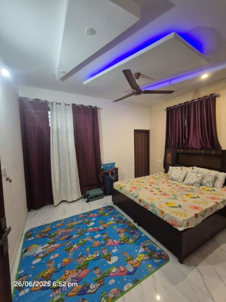 Bedroom, dhakoli 3 Bedroom 1250 Sq.Ft. Builder Floor In Dhakoli Zirakpur 10035740