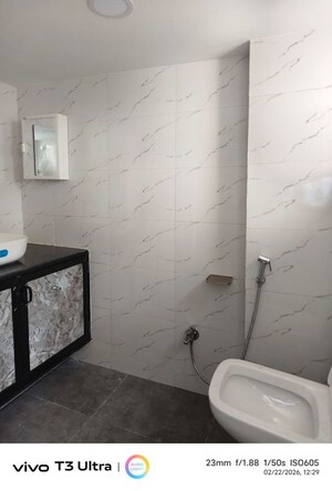 Bathroom in 2 BHK Apartment at Karachi Citizens CHS, Juhu – for Rent