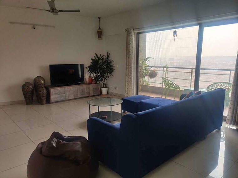 Living Room, paranjape-blue-ridge 3 Bedroom 1320 Sq.Ft. Apartment In Hinjewadi Pune 10035798