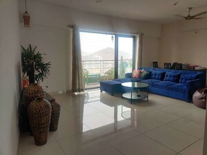 Living Room in 3 BHK Apartment at Paranjape Blue Ridge, Hinjewadi – for Rent