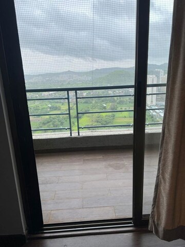 Balcony in 3 BHK Apartment at Paranjape Blue Ridge, Hinjewadi – for Rent