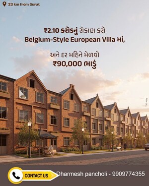 3 BHK Villa – Exterior View View at Narthan - for Sale