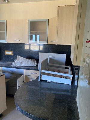 Kitchen in 3 BHK Apartment at Tata Petit Towers, Peddar Road – for Rent