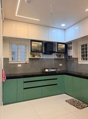 Kitchen in 2.5 BHK Apartment at My Home Tridasa, Tellapur – for Rent