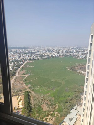 Balcony in 2.5 BHK Apartment at Aurobindo The Regent, Kondapur – for Rent