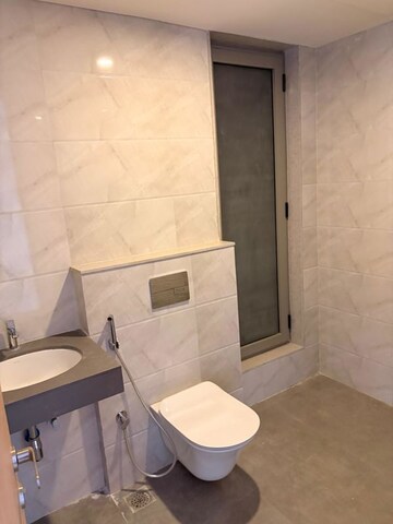 Bathroom in 2.5 BHK Apartment at Lodha Bellagio, Powai – for Rent