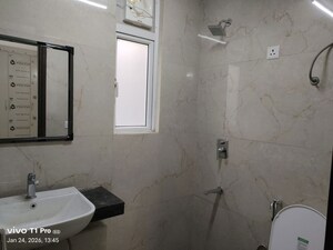 Bathroom in 3.5 BHK Builder Floor at Smart World Gems, Sector 89 – for Rent