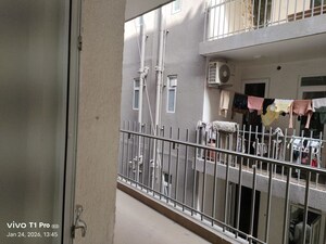 Balcony in 3.5 BHK Builder Floor at Smart World Gems, Sector 89 – for Rent