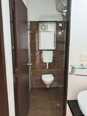 Bathroom in 2 BHK Apartment at Ayaan Society , Wagholi – for Rent
